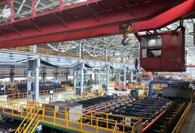 high collapse casing production workshop-octal steel high collapse casing production workshop-octal steel